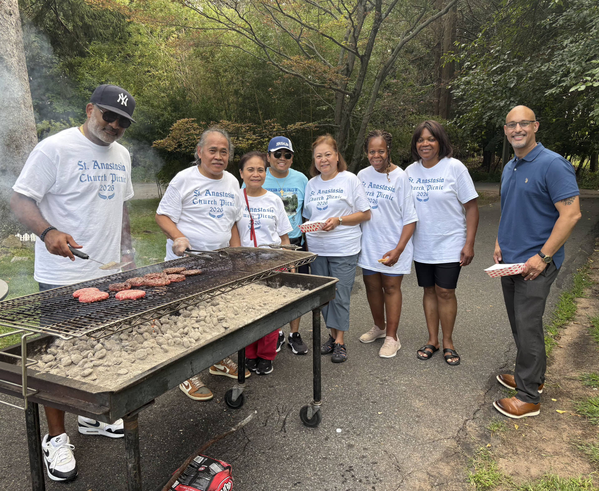 Supporters gathered at a Teaneck community celebration